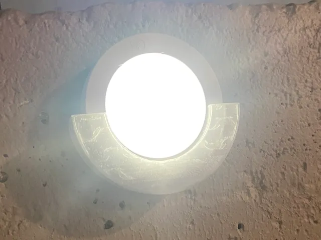 Circular Light Wall Mount
