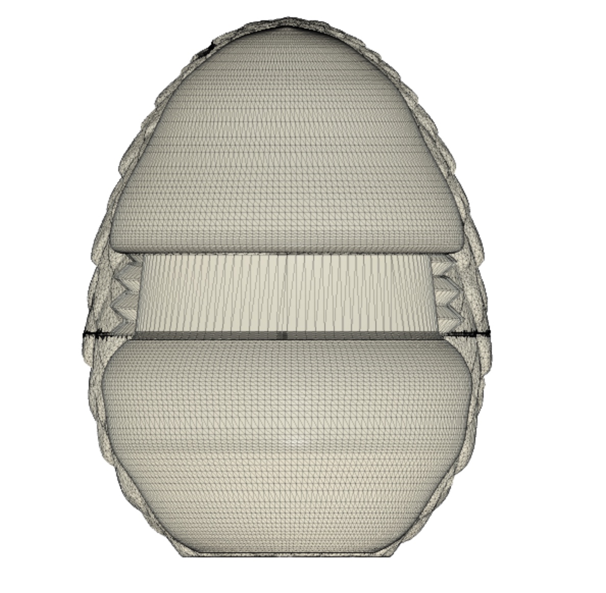 Miniatura 2 do modelo 3D Dragon Egg - Threaded Remix