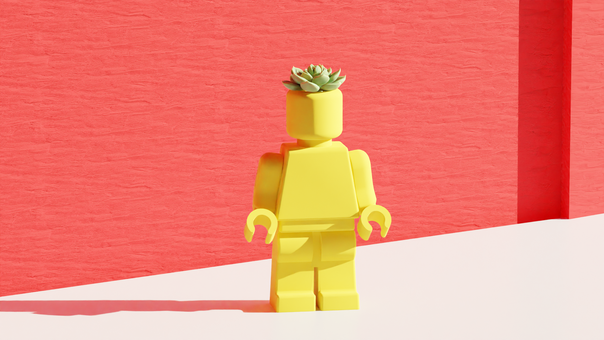 Lego Minifigure - Pot Plant