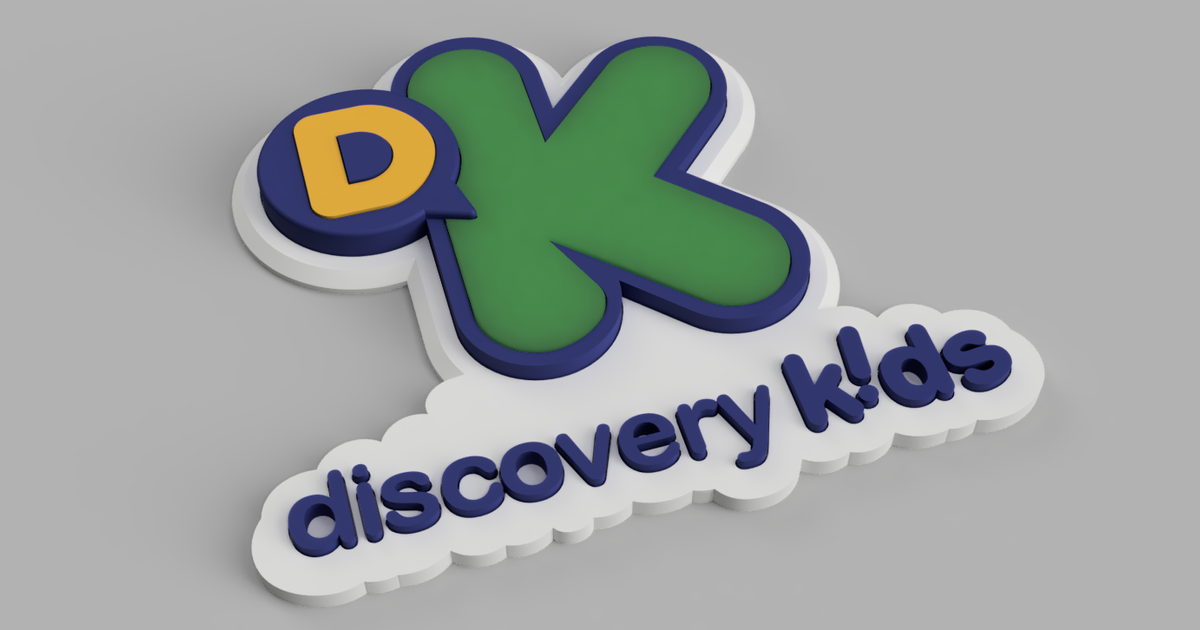 Discovery Kids Logo by chochi3D | Download free STL model | Printables.com