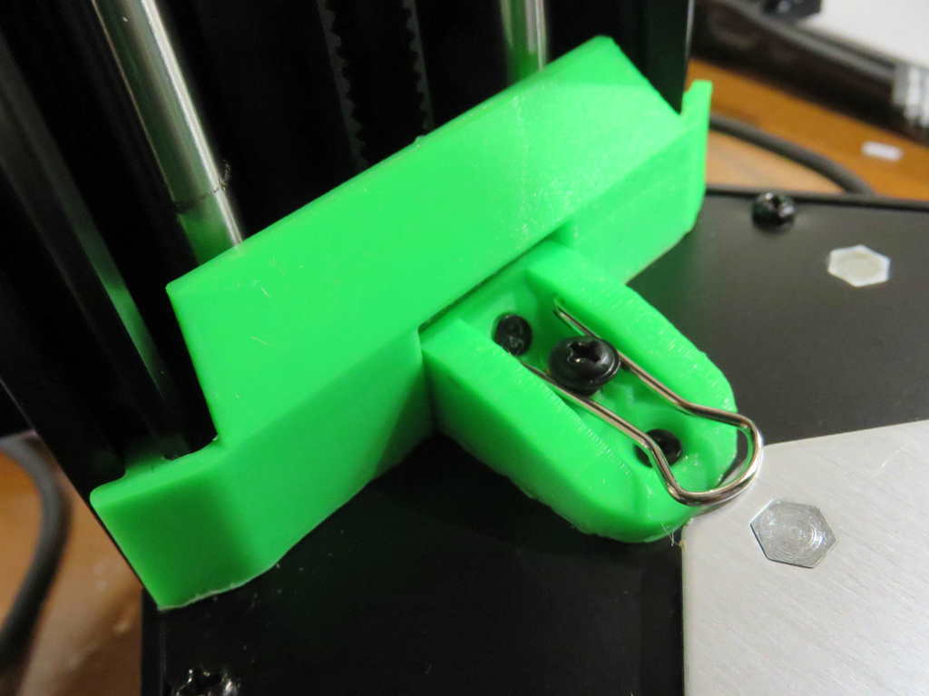 MPMD bed clip / shield by mulcmu Download free STL model