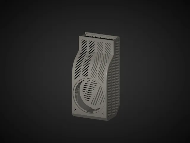 Dry Box  with slots at 12 and 6 o'clock