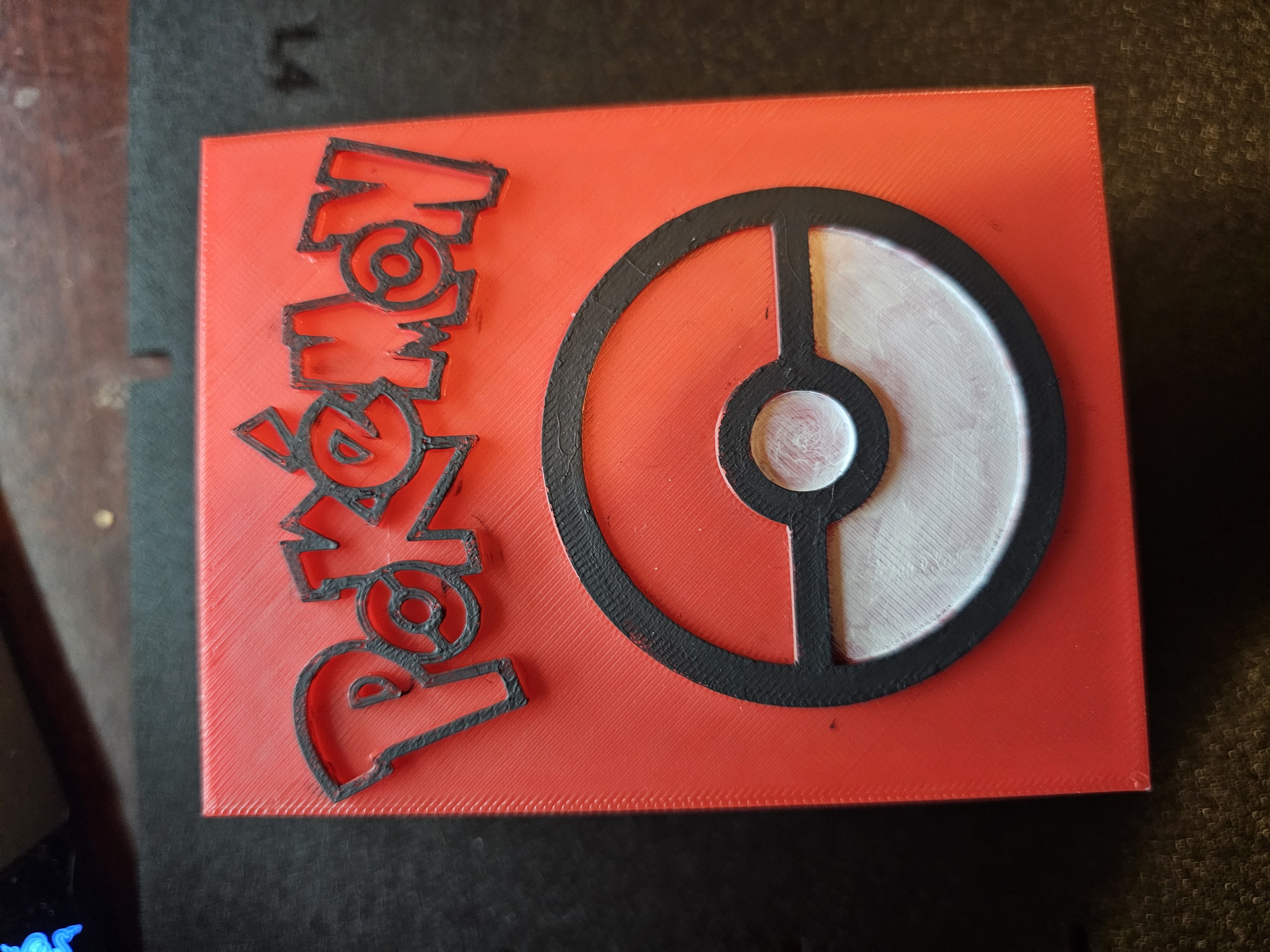 Pokemon Card Box, larger for top loader sleeves.
