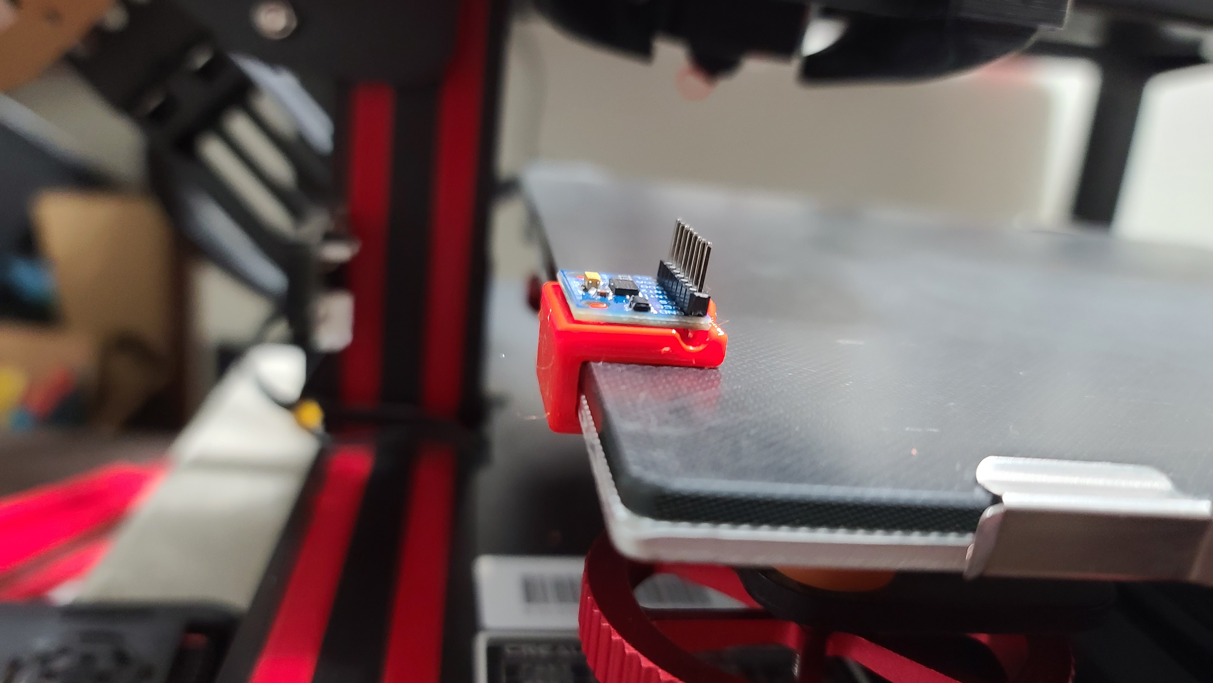 Clip on ADXL345 Bed Mount for Ender 3 v2