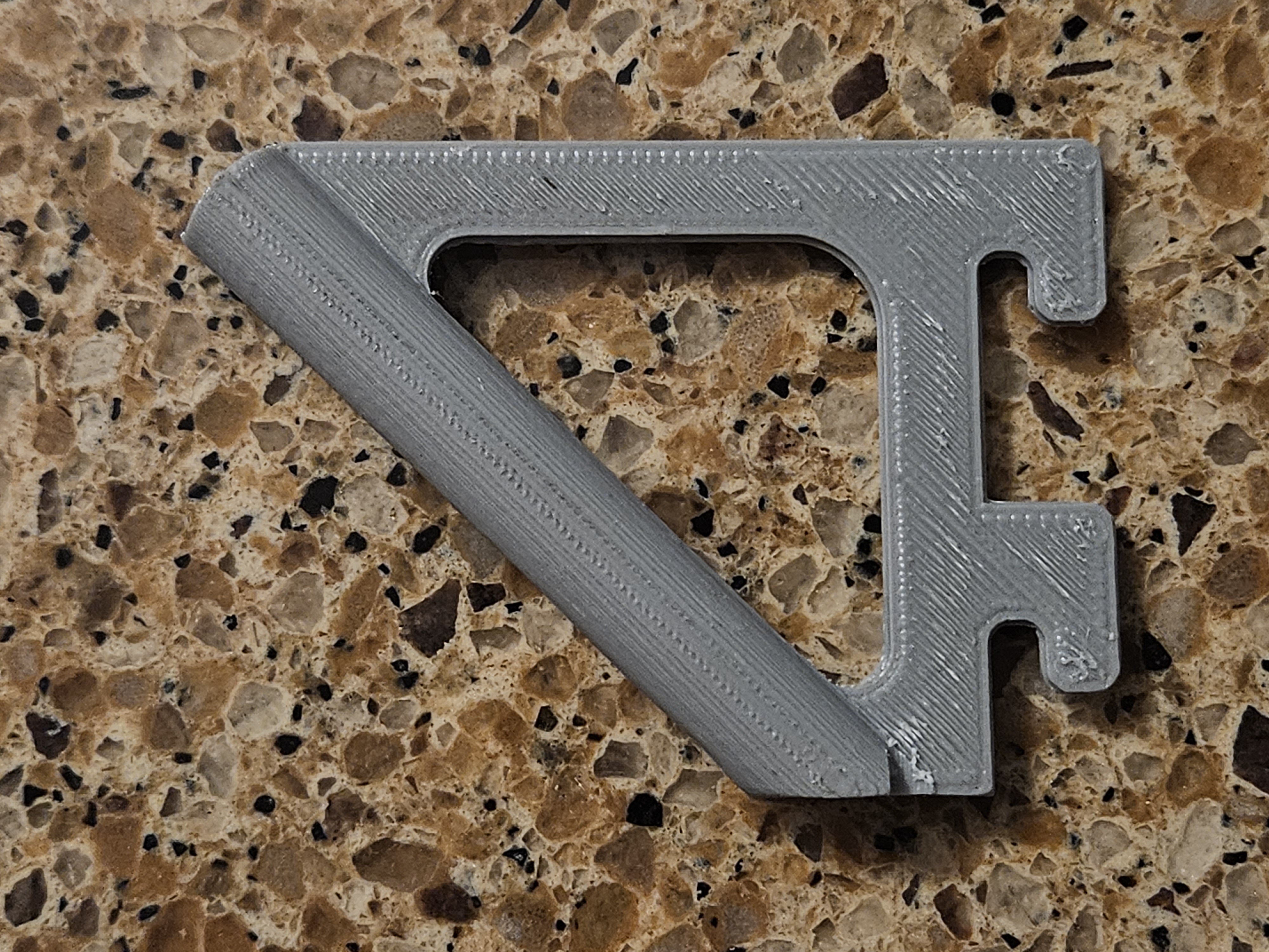 Cubicle Wall Stick Flag Mount 45°