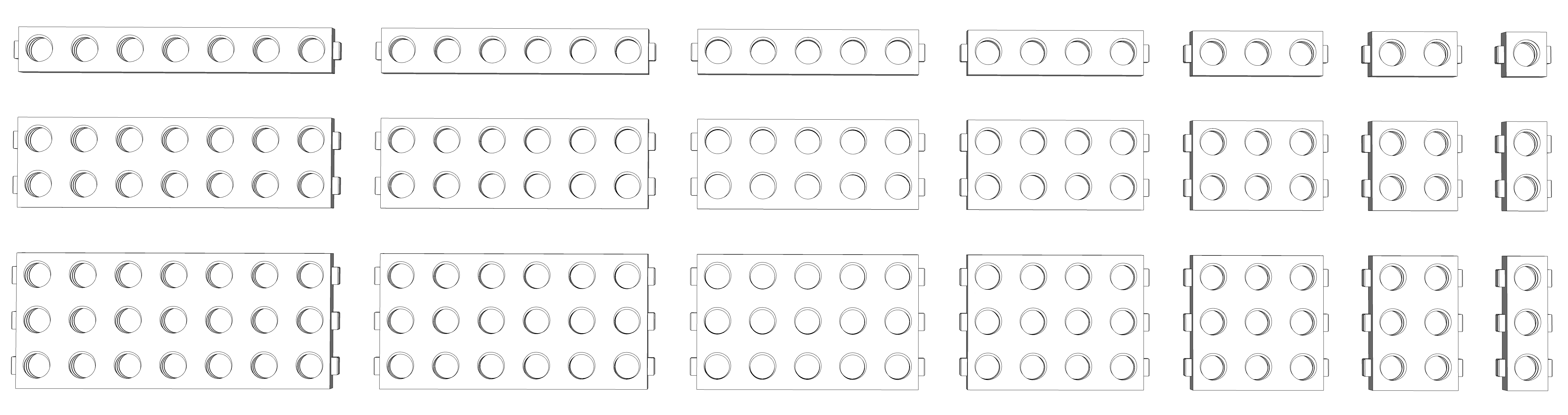 DDD Printable Wall Control System by luma Download free STL model