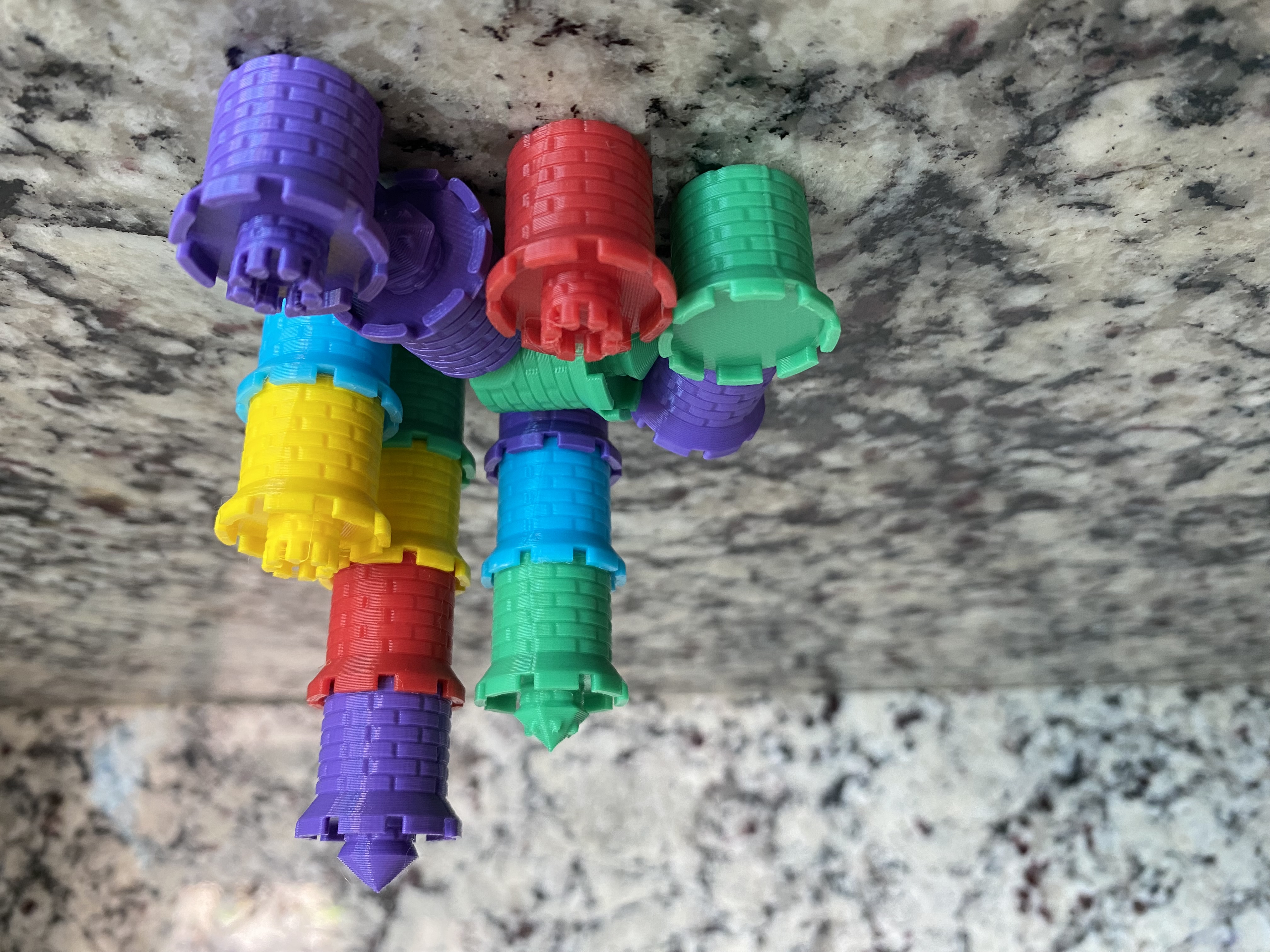 Stacking Castle Score Markers