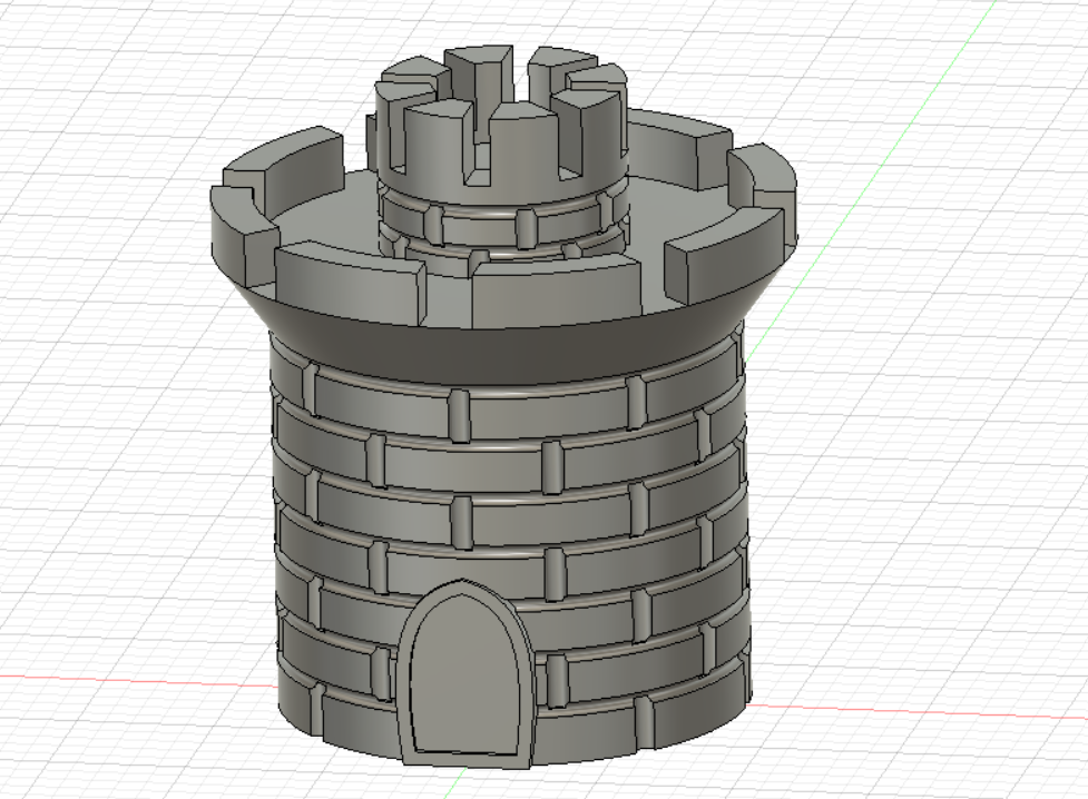 Miniatura 4 do modelo 3D Stacking Castle Score Markers