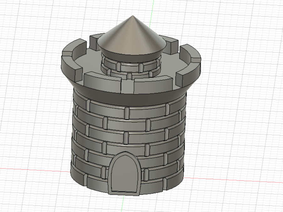 Miniatura 5 do modelo 3D Stacking Castle Score Markers