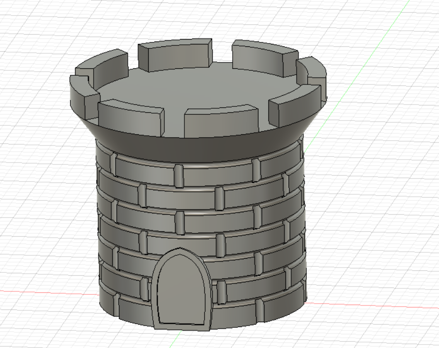 Miniatura 6 do modelo 3D Stacking Castle Score Markers