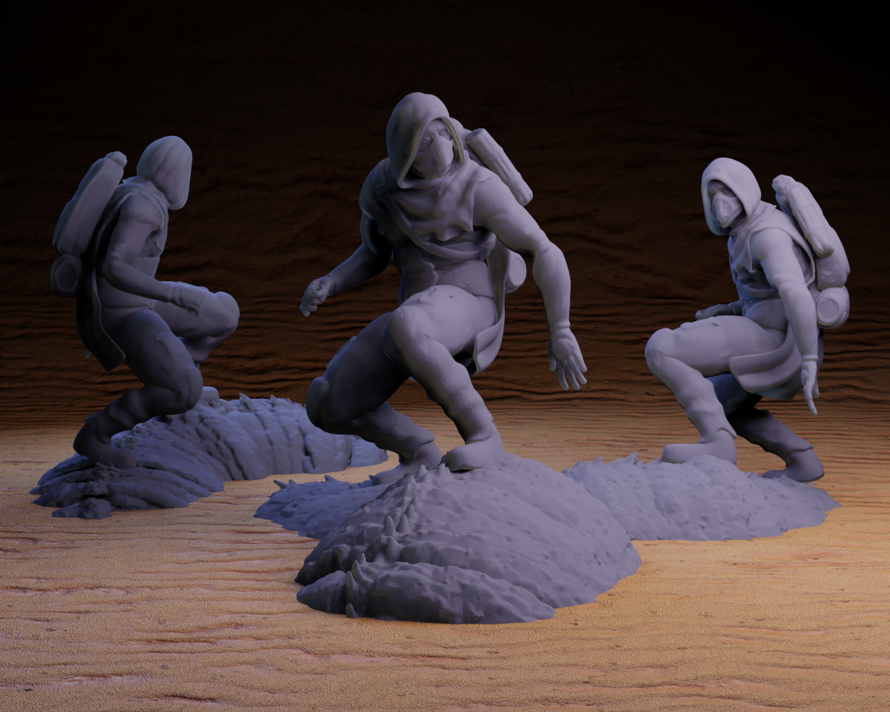 Fremen Riding Worm