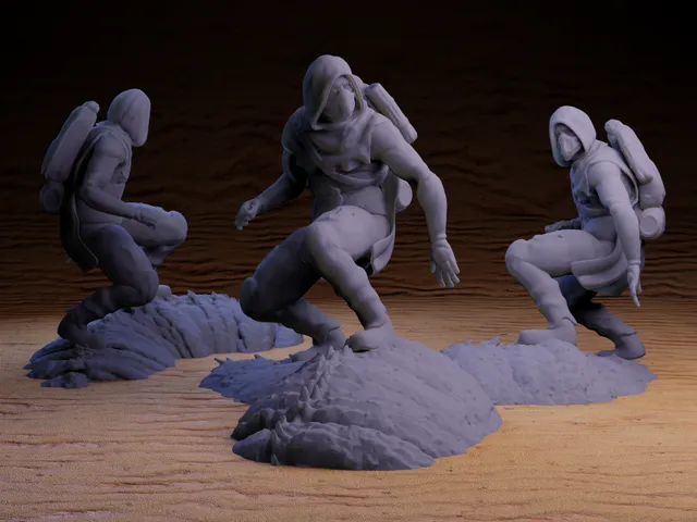 Fremen Riding Worm