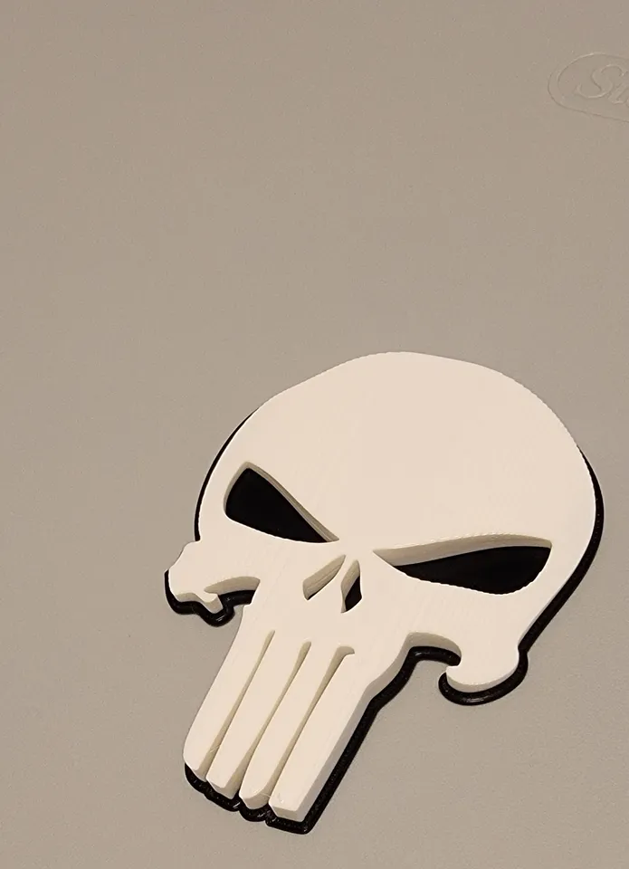 STL file the punisher skull 💀・3D printing design to download・Cults