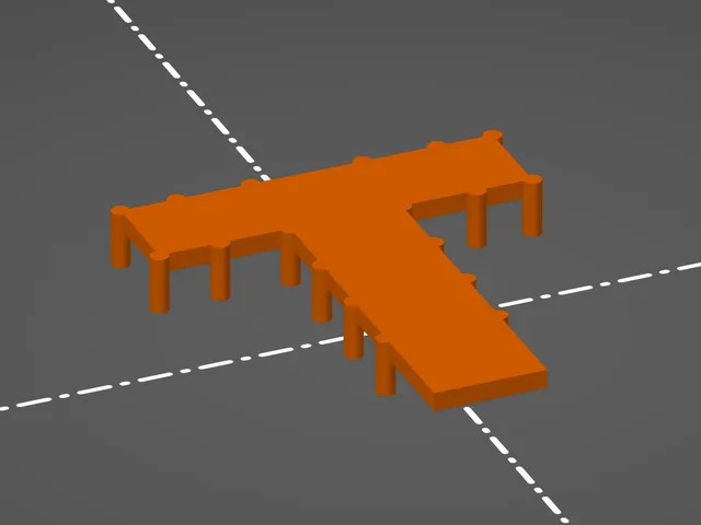 Pier / Port (Minimal Low Polygon)