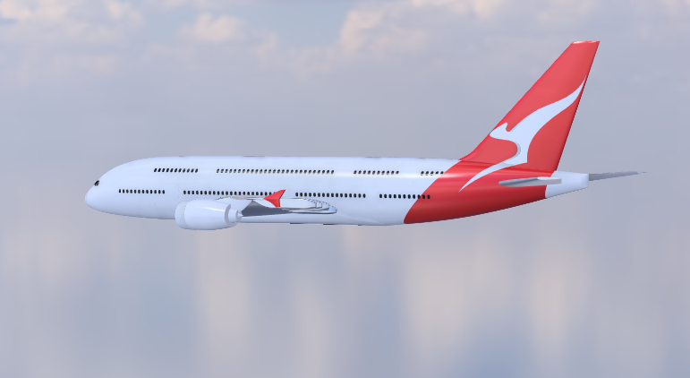 Miniatura 2 do modelo 3D Airbus A380