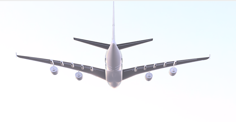 Miniatura 3 do modelo 3D Airbus A380