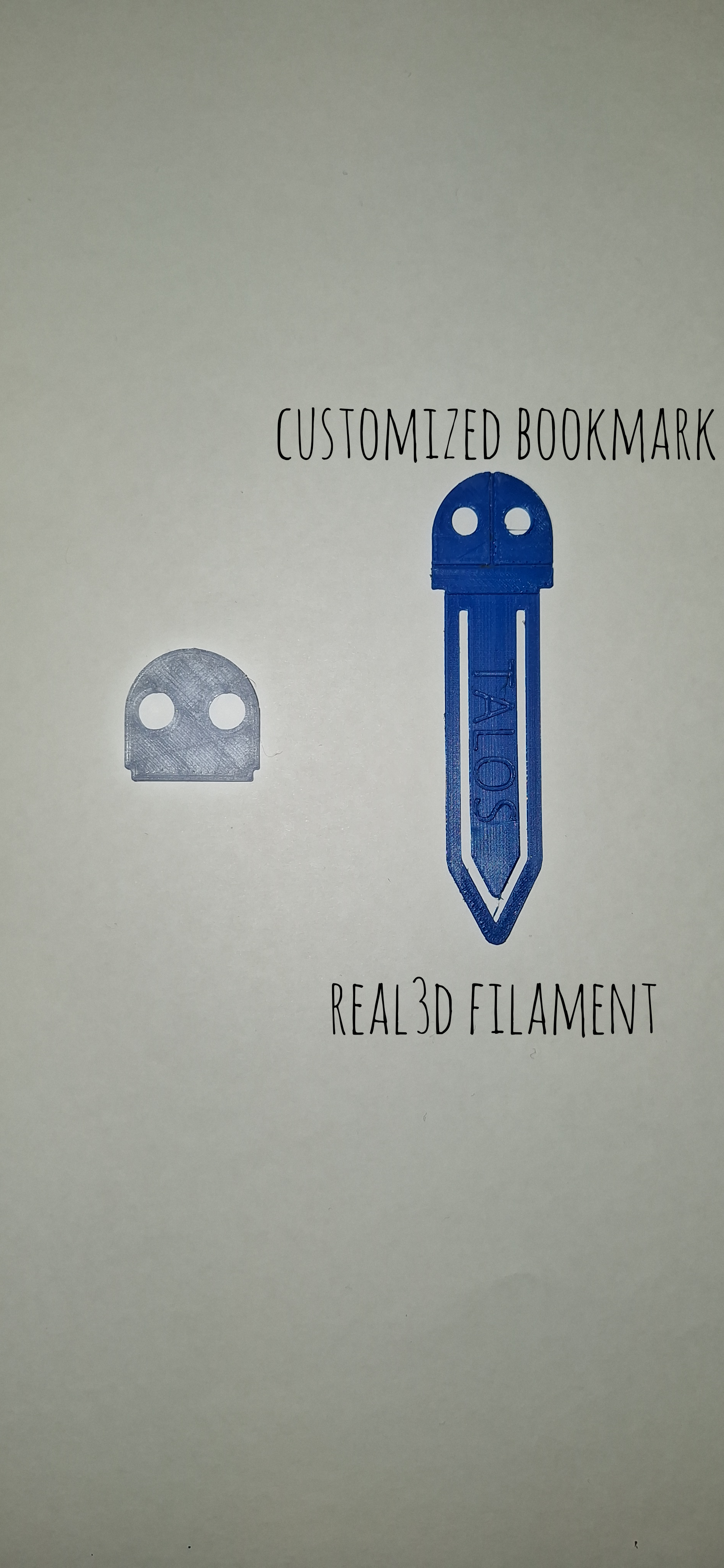 Basic Bookmark - Easily Customizable