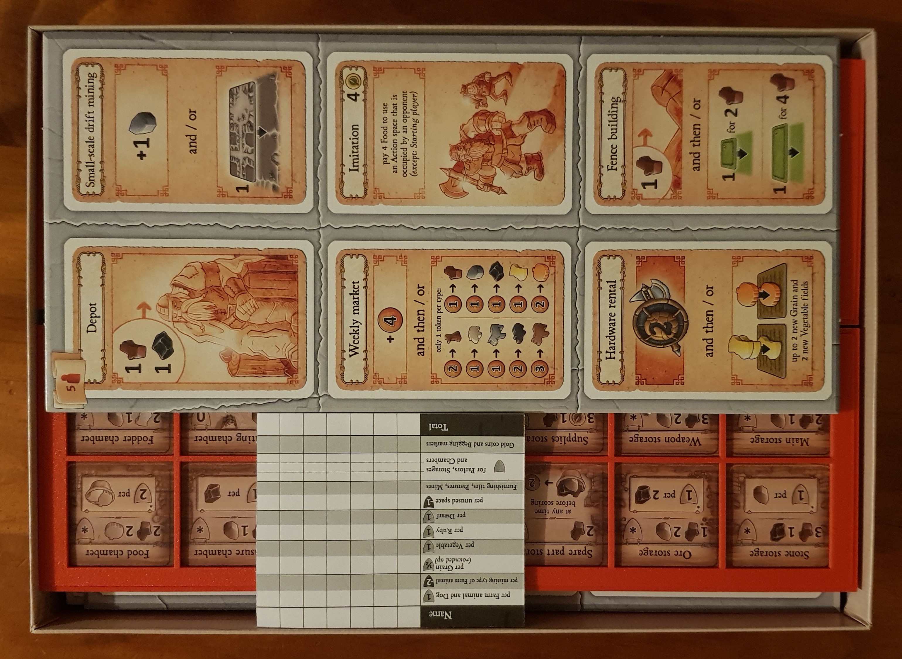 Caverna Cave Farmers Box Inserts and Tile Frames