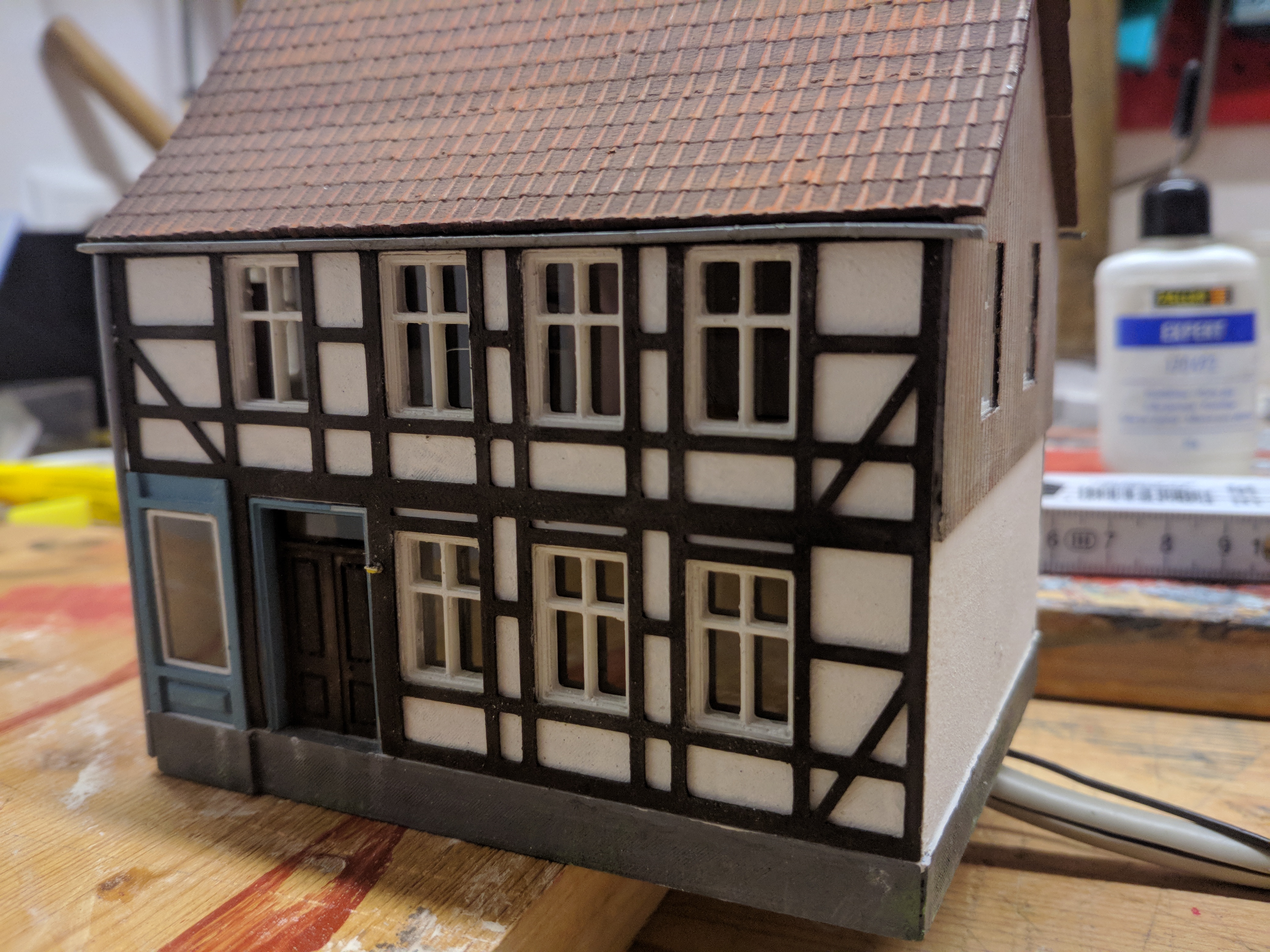 Fachwerkhaus (half-timbered house) 1/87 H0