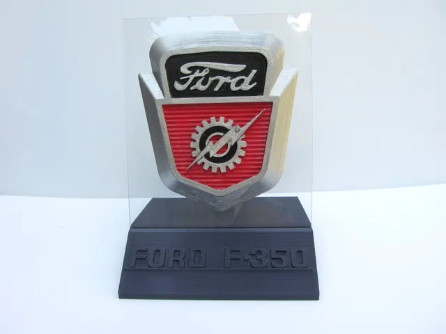 Ford Vintage Emblem Logo F-350