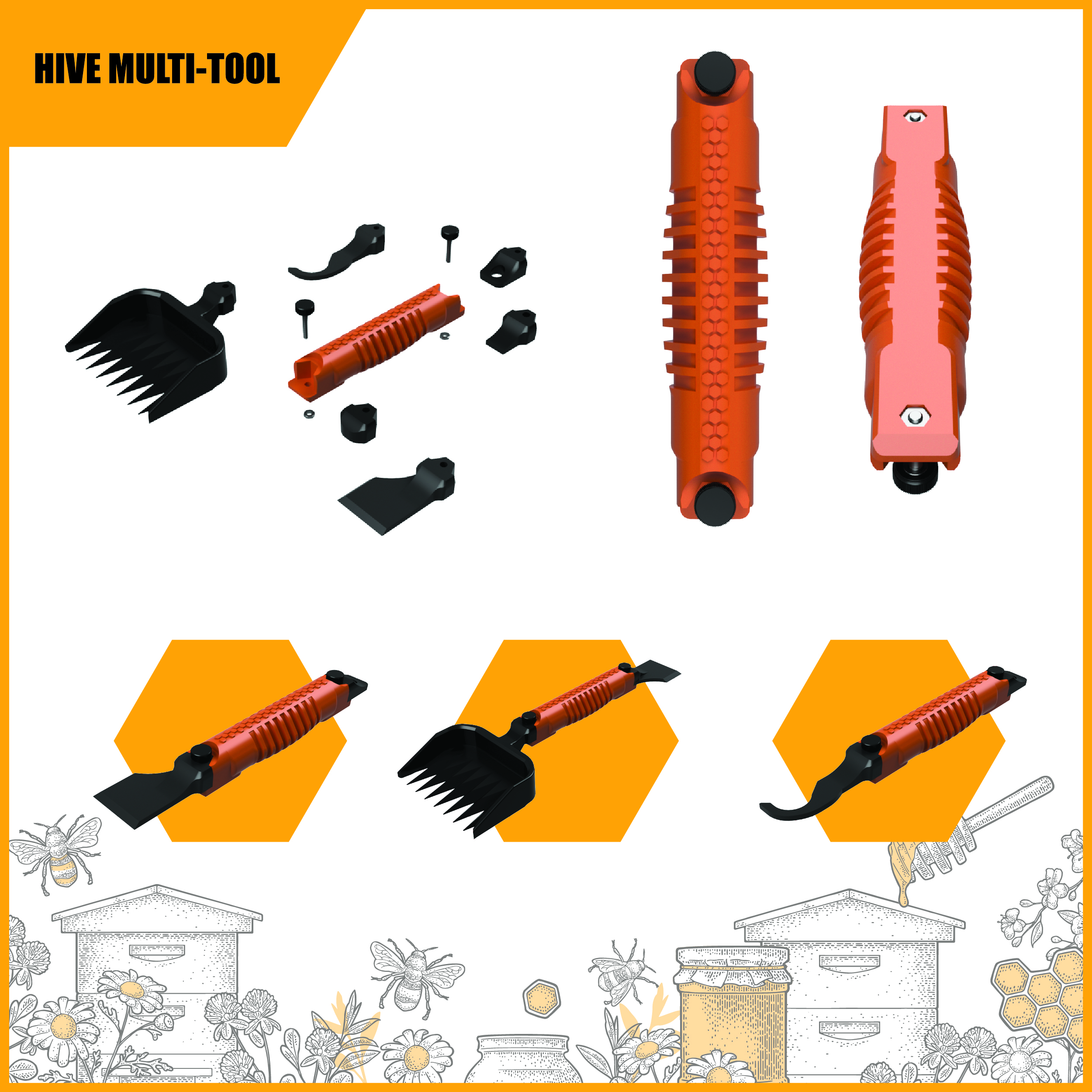 Swappable Hive Multi-tool