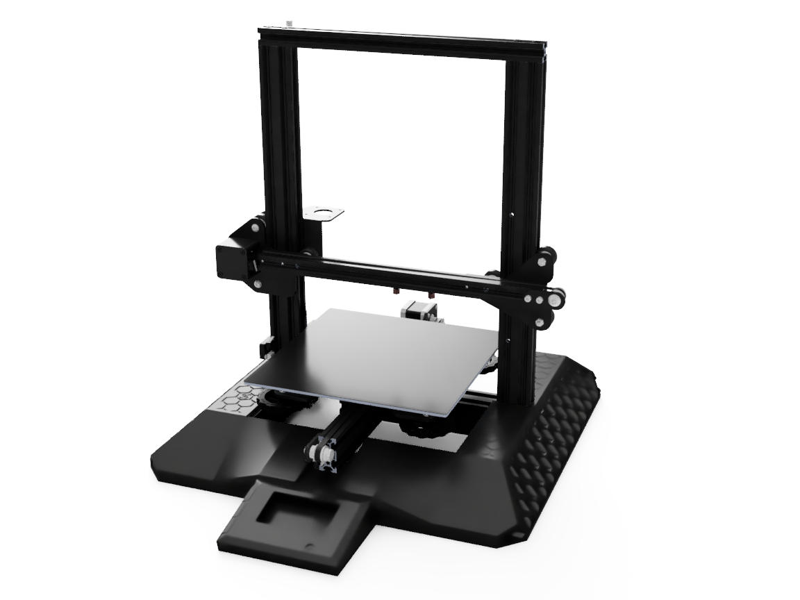 Ender 3 Pro Body Beta Version by VaReTaS Download free STL model