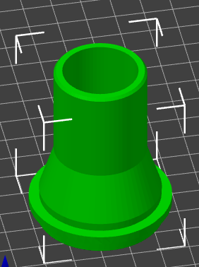 IBC Container outflow adapter for hose