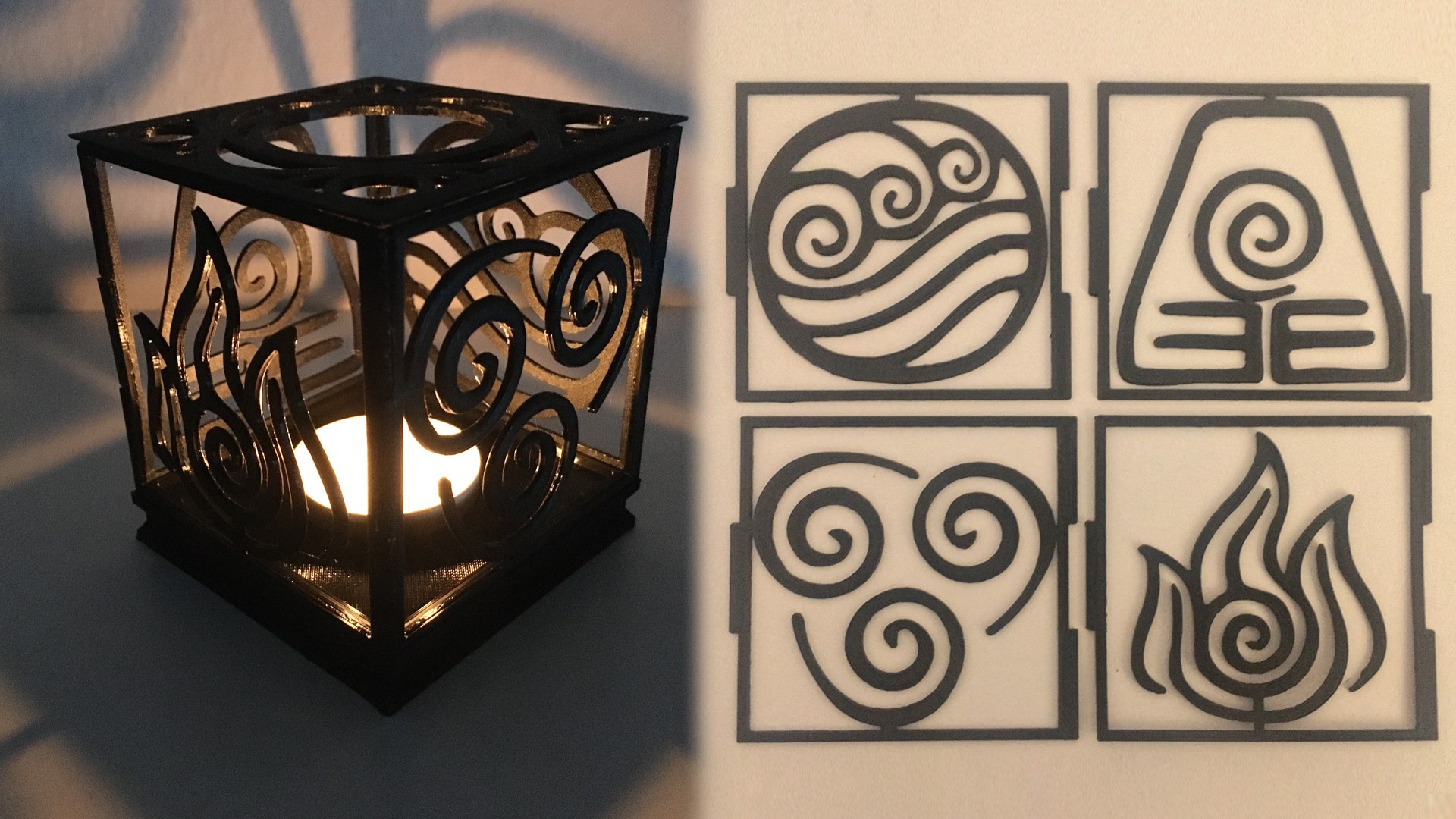 Miniatura 3 do modelo 3D Tealight Holder - Avatar - Elements