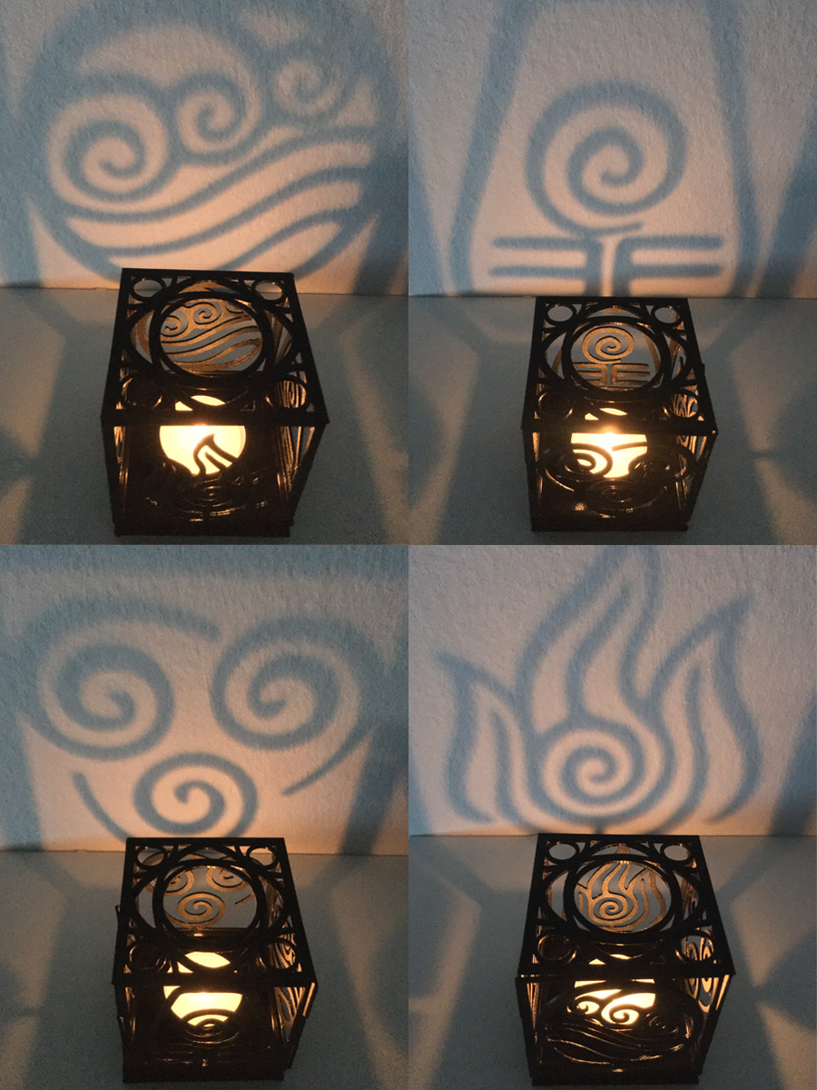 Tealight Holder - Avatar - Elements