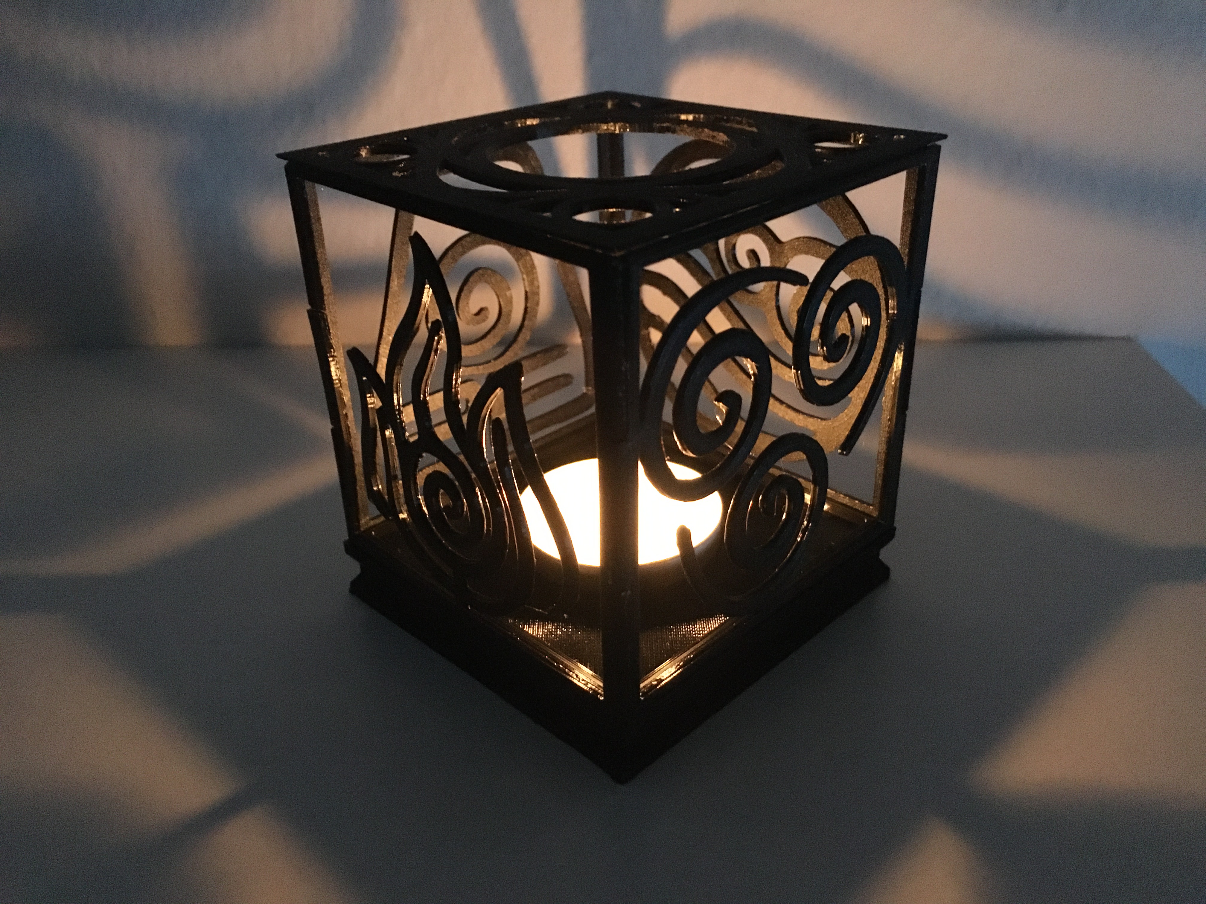 Miniatura 2 do modelo 3D Tealight Holder - Avatar - Elements