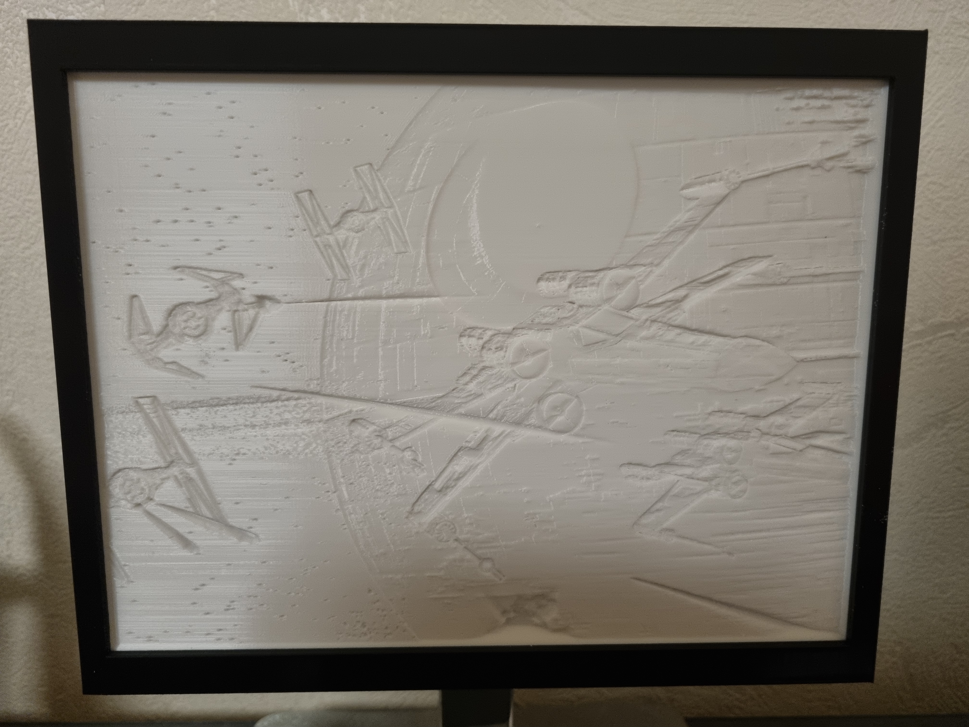 Miniatura 2 do modelo 3D Lithophane Frame for Table Lamp