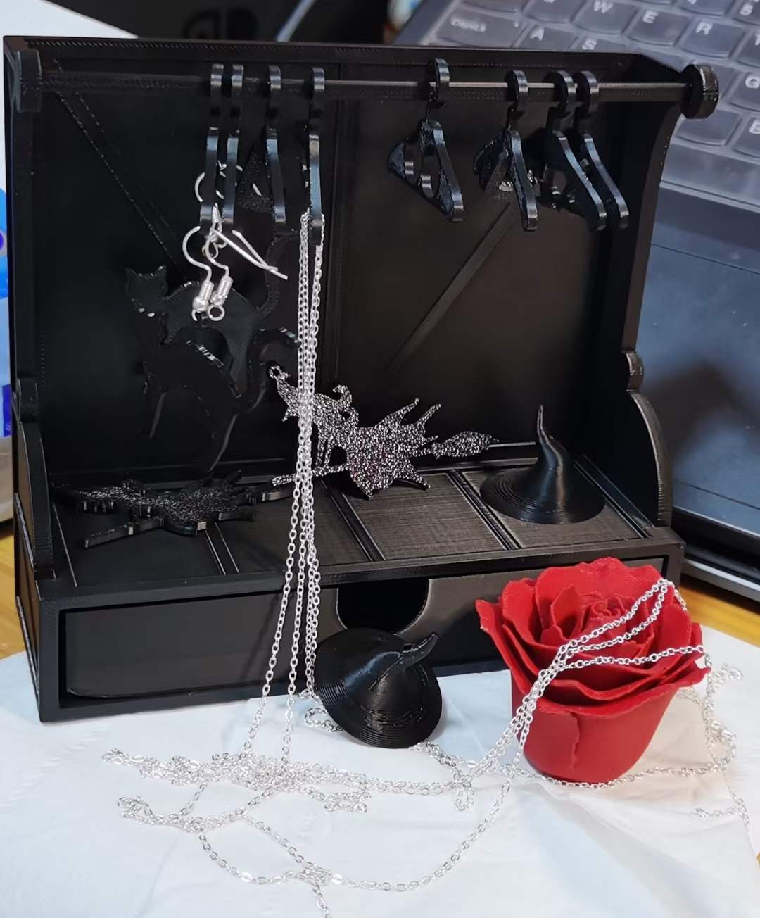 Miniature Jewelry Wardrobe
