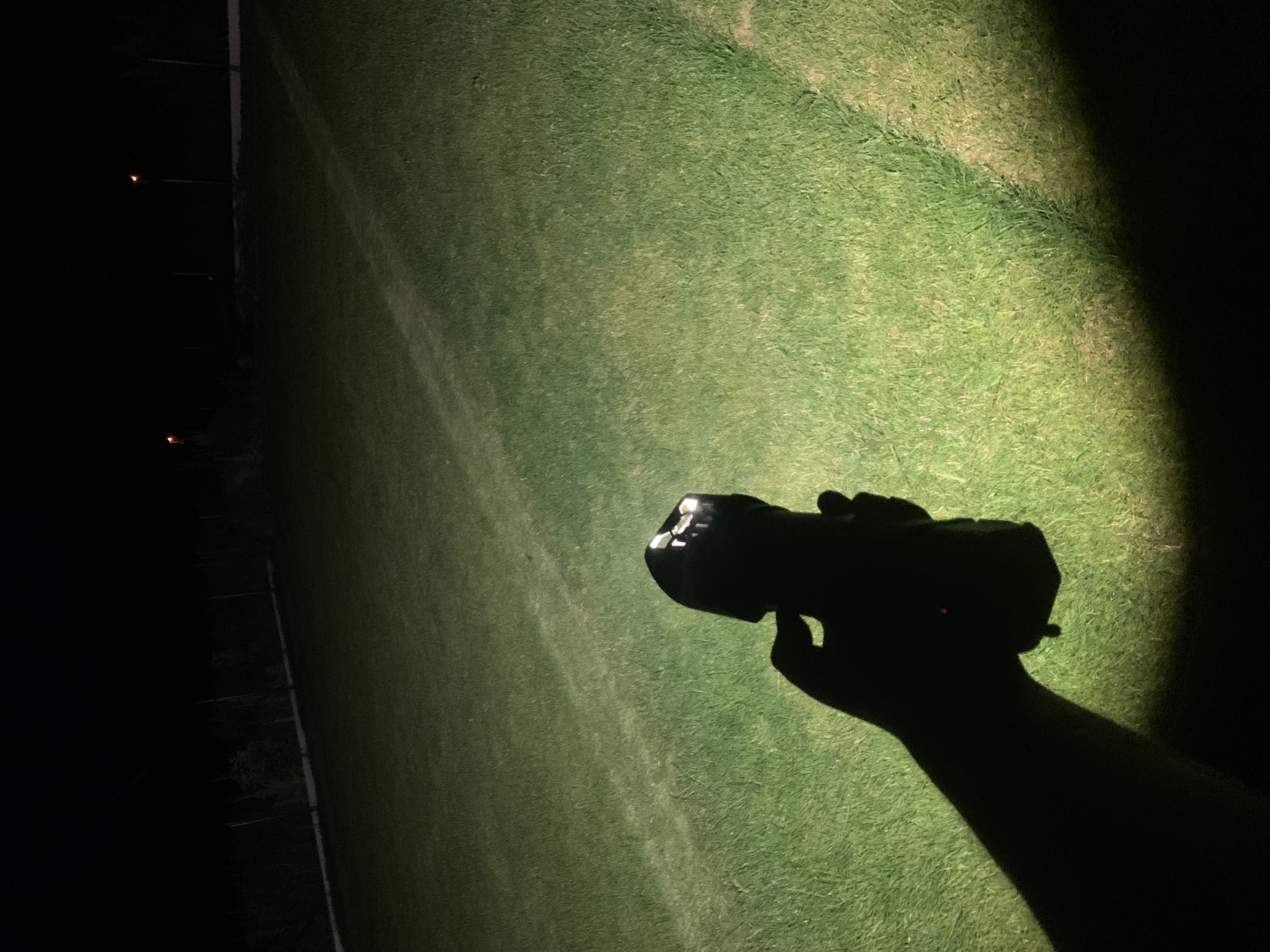 Ultra powerful flashlight - up to 17,000 lm