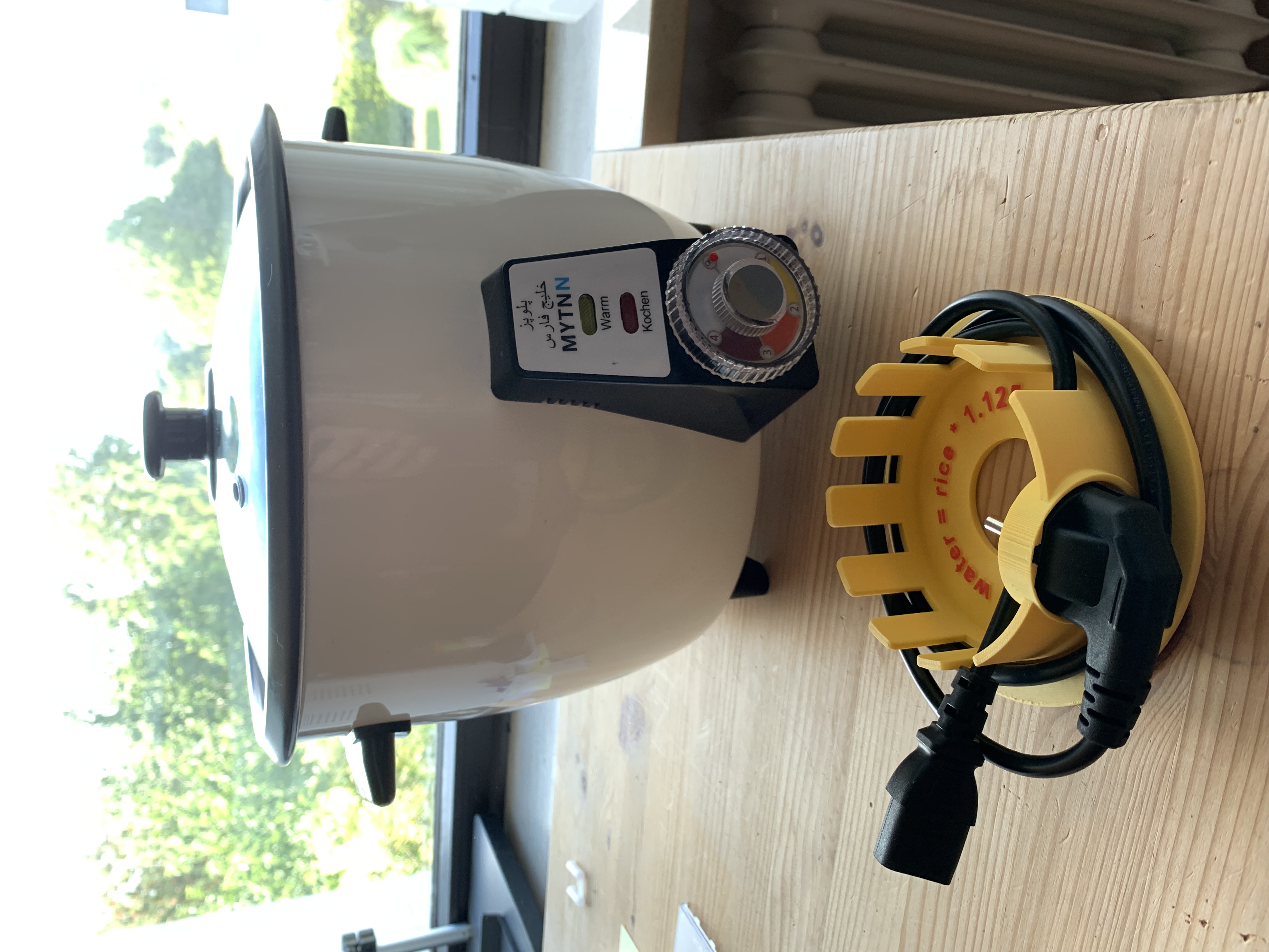 Rice Cooker cheat sheet & plug storage protector V2 by Thorb Download