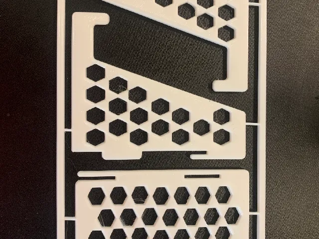 Hex Phone Stand Kit Card