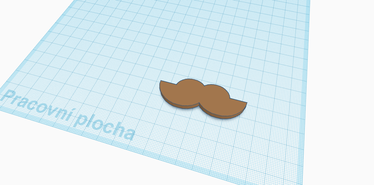 Funny mustache