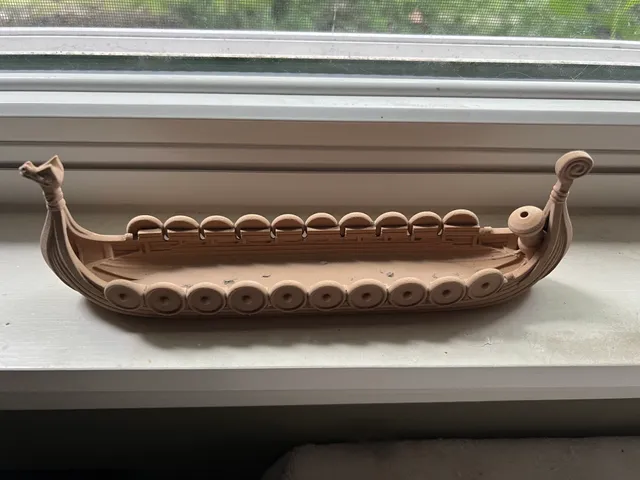 Viking Ship Stick Incense Burner