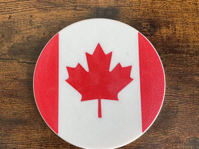 Canadian Multi color coaster for Bambu studio or other