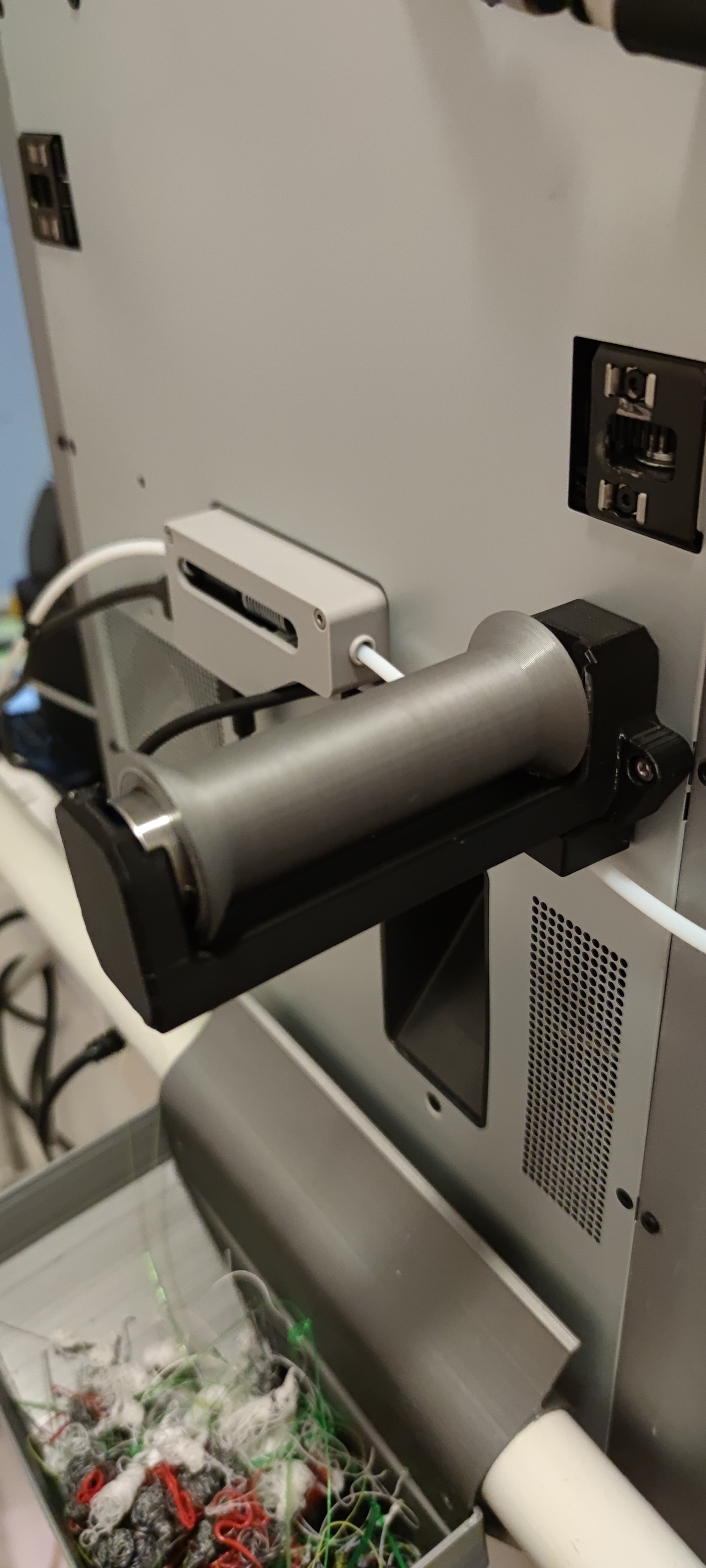 New Filament Spoolholder with enough space - ball bearing [Bambu Lab X1/ X1C]