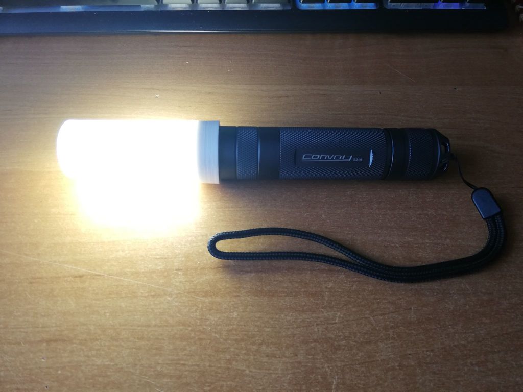 Miniatura 2 do modelo 3D Diffuser for Convoy S21A flashlight