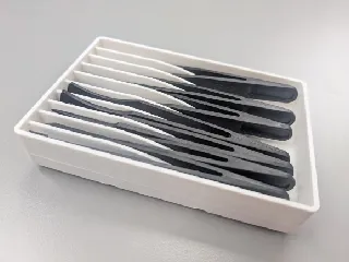 Remixed Gridfinity Tweezer Holder