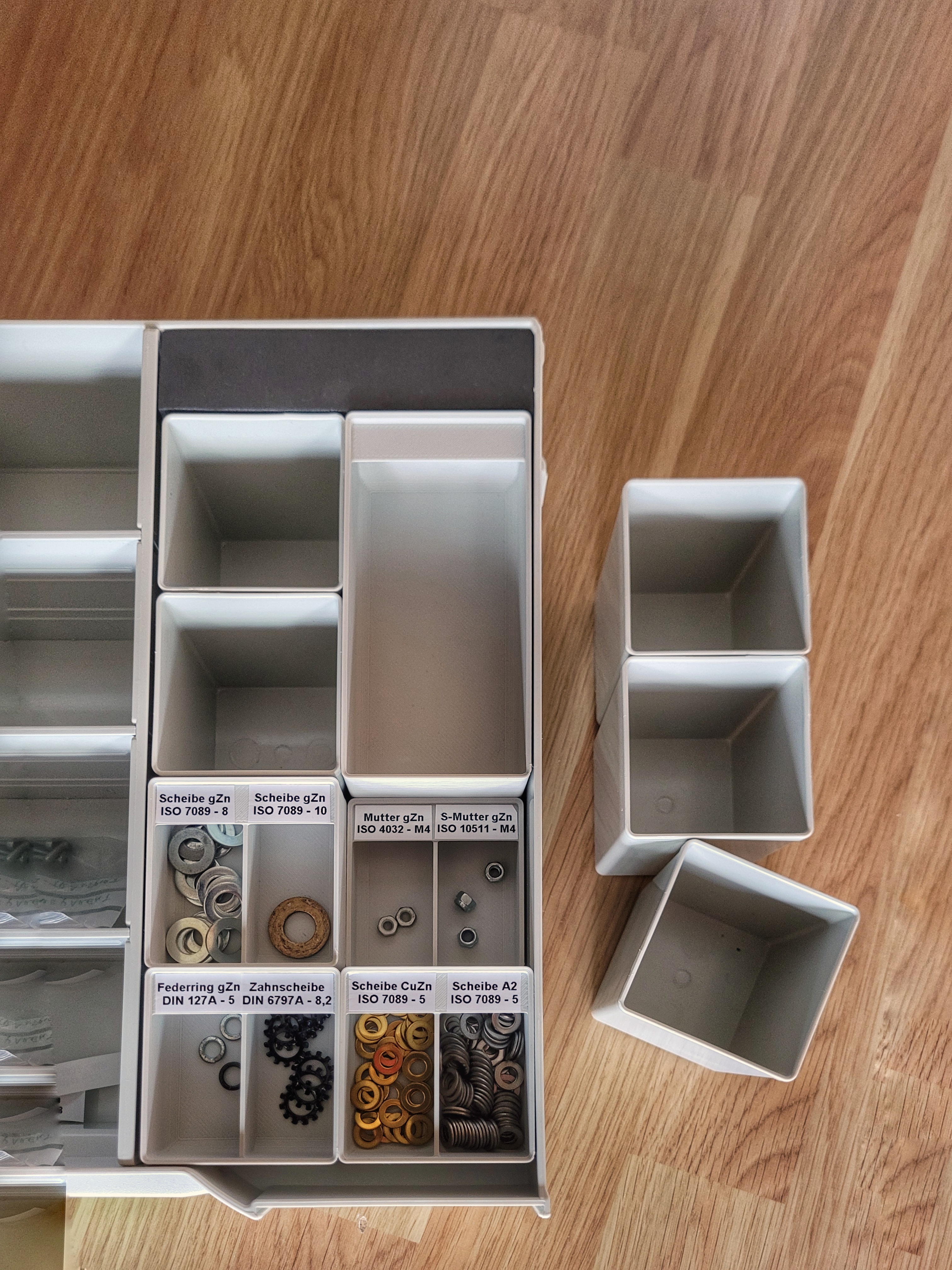 Miniatura 14 do modelo 3D Stackable Boxes for Festool Sortainer SYS 4 TL-SORT/3 (240 Variations)