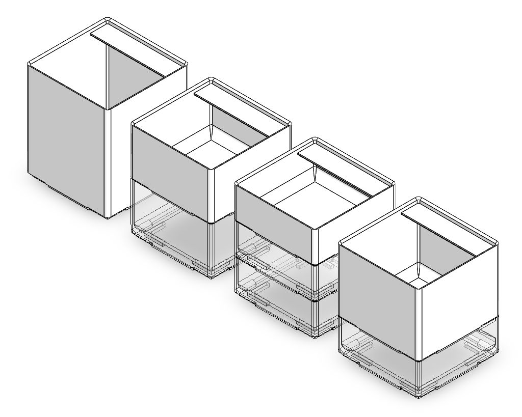 Miniatura 2 do modelo 3D Stackable Boxes for Festool Sortainer SYS 4 TL-SORT/3 (240 Variations)