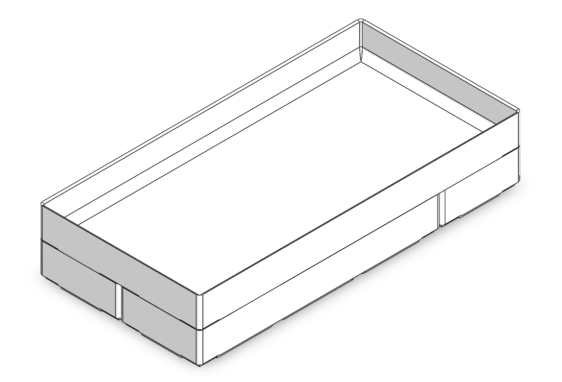 Miniatura 10 do modelo 3D Stackable Boxes for Festool Sortainer SYS 4 TL-SORT/3 (240 Variations)