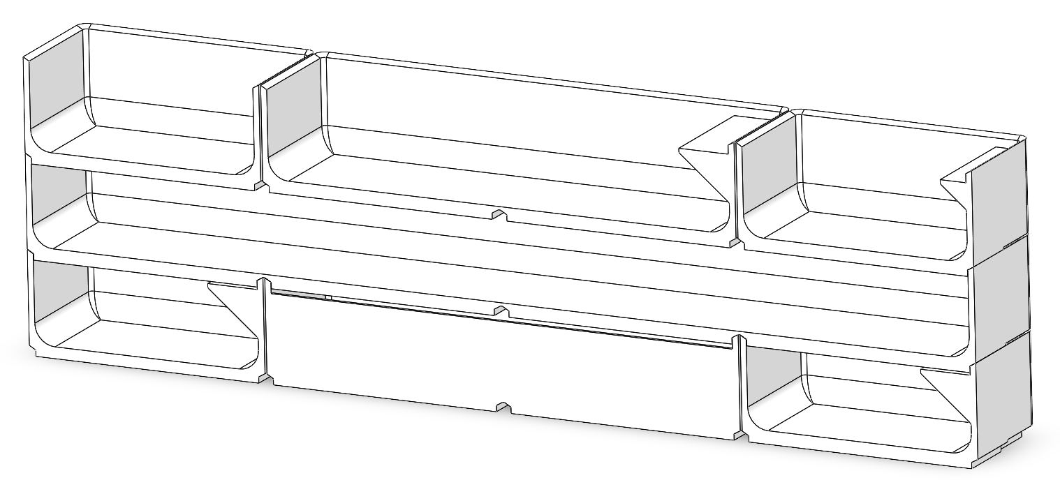 Miniatura 13 do modelo 3D Stackable Boxes for Festool Sortainer SYS 4 TL-SORT/3 (240 Variations)