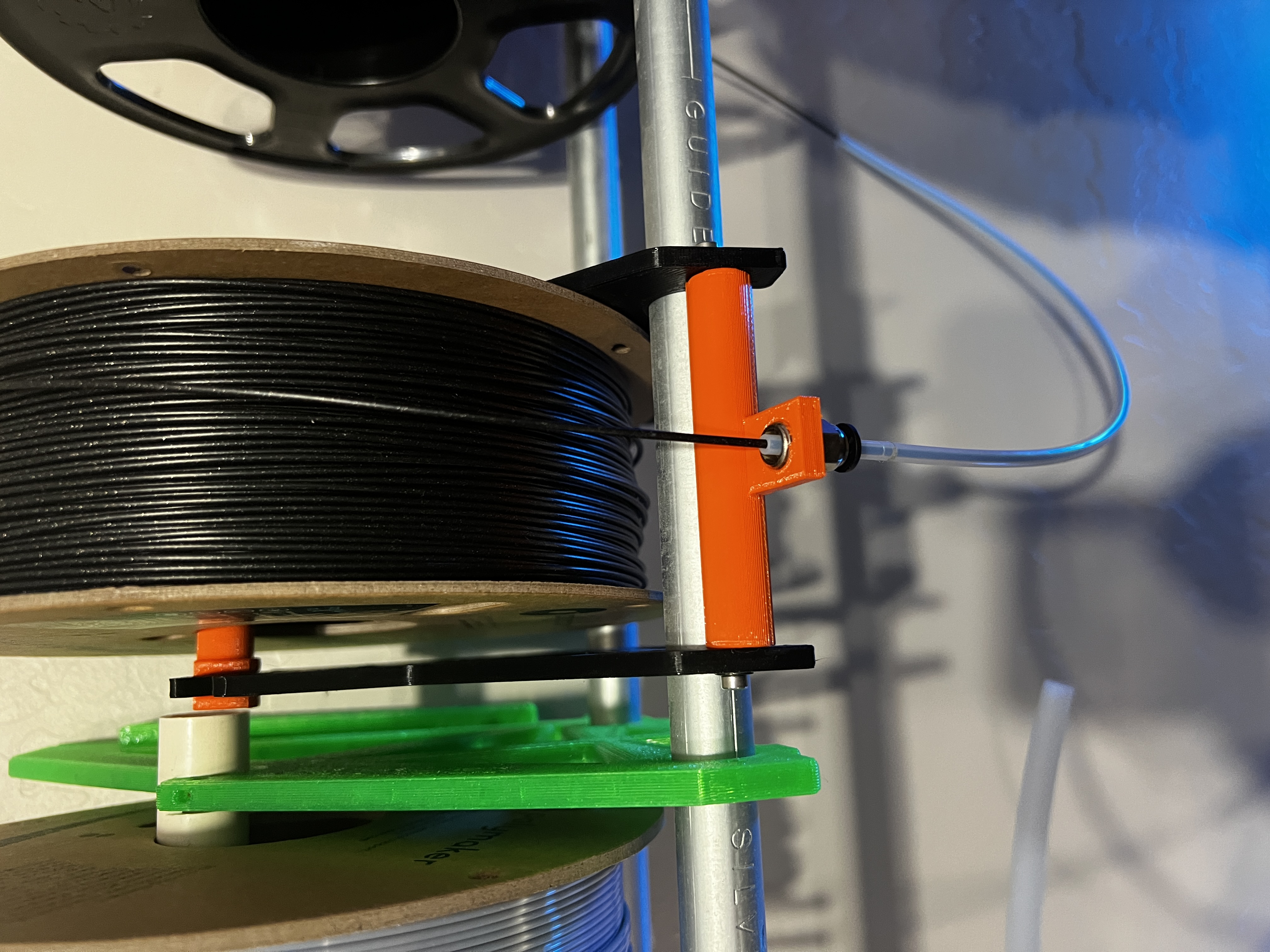 Filament Guide for RepKord Rack Stand