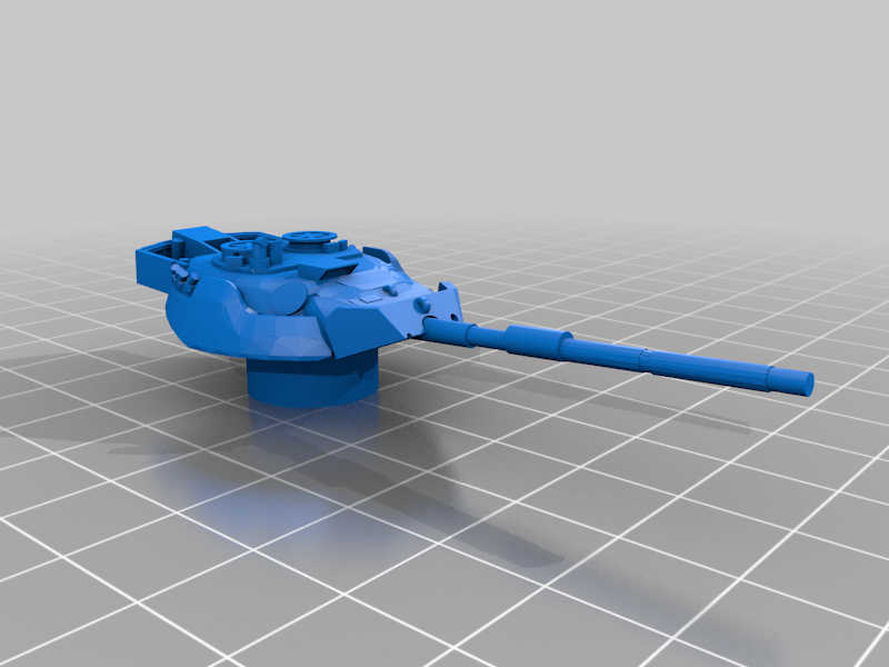 Miniatura 3 do modelo 3D 1-100 Leopard 1A5