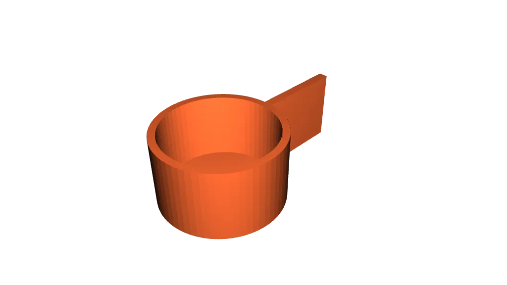 Little Paint Cup by NatureGoblin, Download free STL model