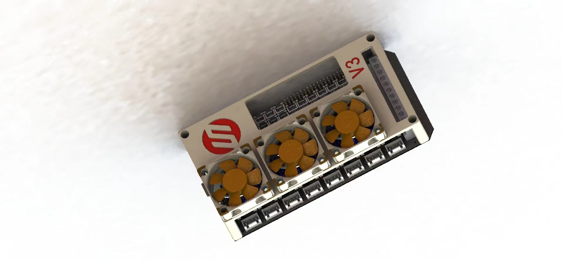spider V3 fan duck 4010X3 por meanchen | Descargar modelo STL gratuito ...