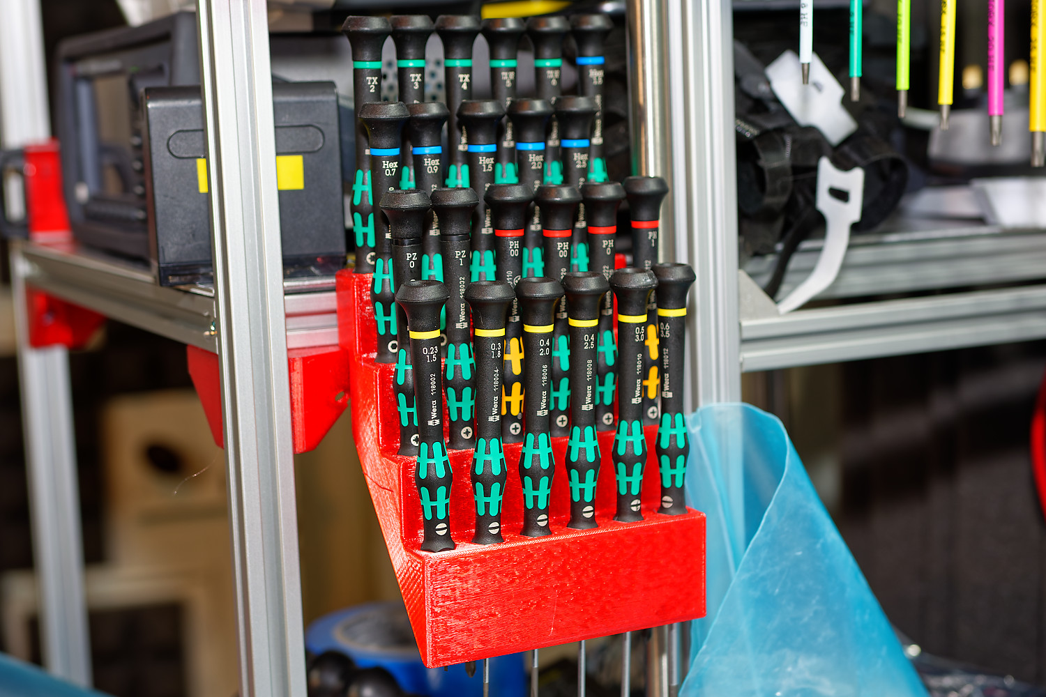 Wera Kraftform Driver Rack for 2020 Extrusion by Mark Harris | Download ...